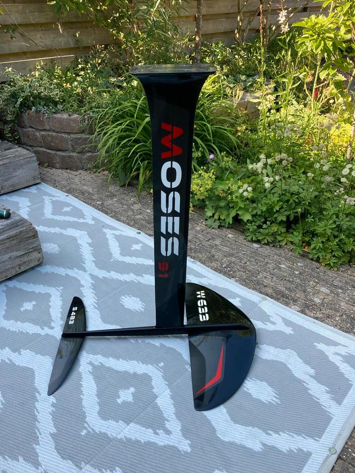 Moses Sabfoil Onda W633 Kitefoilset met T38 Carbon board, Watersport en Boten, Kitesurfen, Gebruikt, Overige typen, Foil, Ophalen