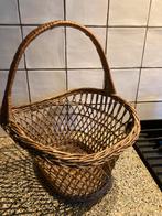 Oude rieten mand, Ophalen of Verzenden, Zo goed als nieuw, Overige vormen, Riet