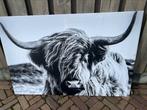 Canvas Schotse hooglander xl €7,50 afhaal, Ophalen