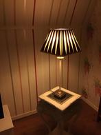 Leuke schemerlamp met Laura Ashley kap - 65 cm, Ophalen, Gebruikt, Stof, Minder dan 100 cm