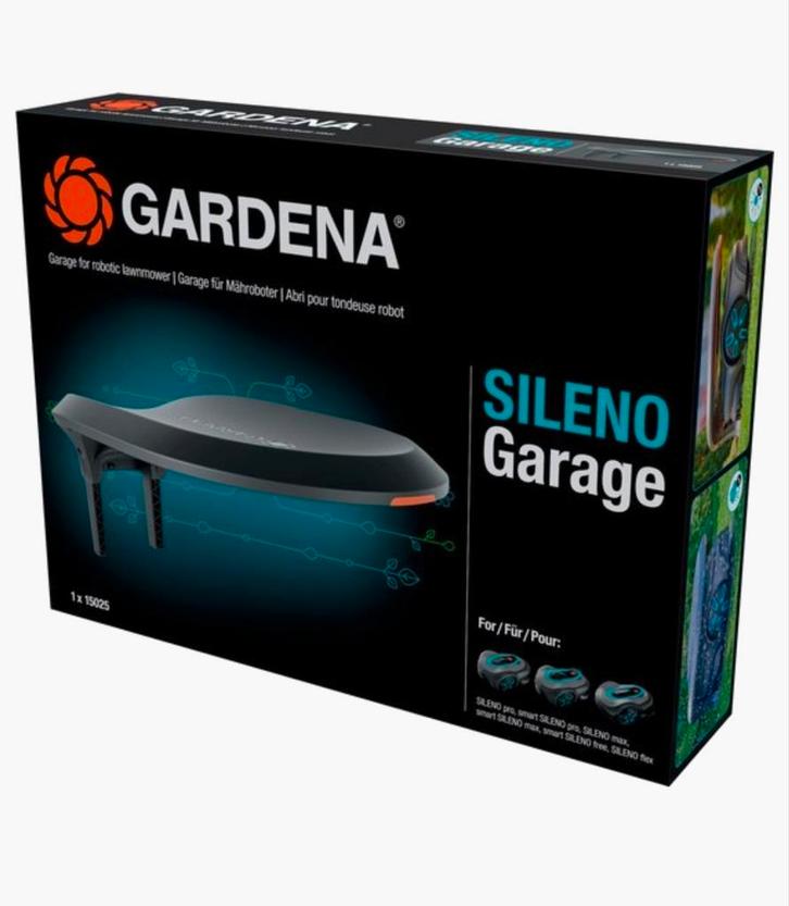 Gardena SILENO Garage voor robotmaaier, Tuin en Terras, Robotmaaiers, Nieuw, Meer dan 25 cm, Ophalen