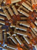 Lego kandelaar met kaarsen (parel-goud) en vlammetjes NIEUW, Kinderen en Baby's, Speelgoed | Duplo en Lego, Ophalen of Verzenden