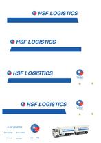 Vrachtauto decal 1:50 HSF Logistics winterswijk ( combi ), Verzenden, Nieuw, Bus of Vrachtwagen, Overige merken