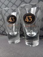 Twee Licor 43 Shotglaasjes, Verzamelen, Glas en Borrelglaasjes, Ophalen of Verzenden, Zo goed als nieuw, Borrel- of Shotglas