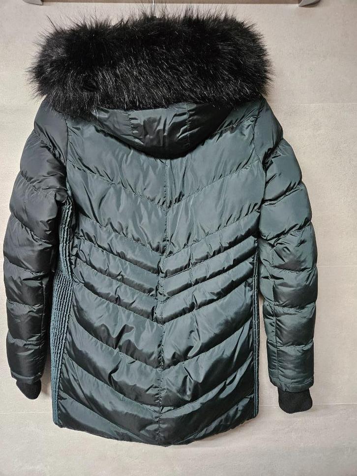 Dames winterjas maat l  in prijs verlaagd, Kleding | Dames, Jassen | Winter, Gedragen, Maat 42/44 (L), Groen, Ophalen of Verzenden
