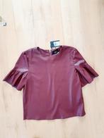 Nieuwe leerlook top Only, Kleding | Dames, Tops, Only, Nieuw, Ophalen of Verzenden, Korte mouw