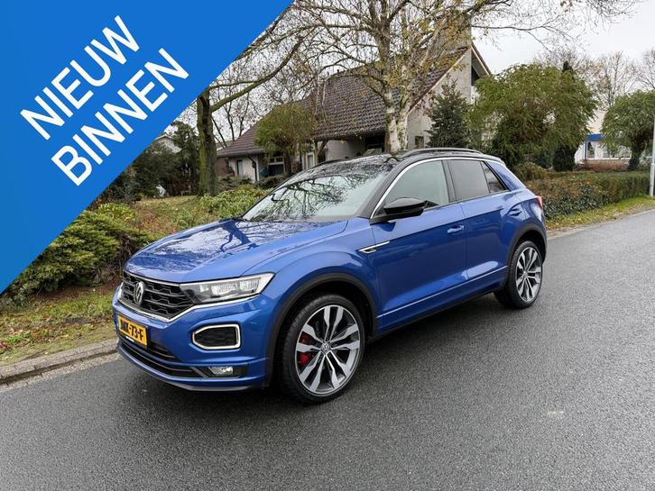 Volkswagen T-Roc 2.0 TSI 4Motion 190PK DSG 3x R-Line•Pano, Auto's, Volkswagen, Bedrijf, Te koop, T-Roc, 4x4, ABS, Achteruitrijcamera