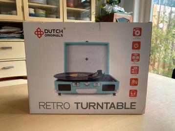 Retro Platenspeler met Speakers - Nieuw in Doos! beschikbaar voor biedingen