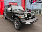 Jeep Wrangler Unlimited 4xe 380 Sahara 2.0 4xe Plug-in Hybri, Auto's, Jeep, Automaat, Zwart, 4 cilinders, Cabriolet