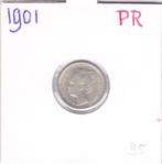 Mooie schaarse 10 cent 1901 voor 85 euro***, Zilver, Ophalen of Verzenden, 10 cent, Koningin Wilhelmina