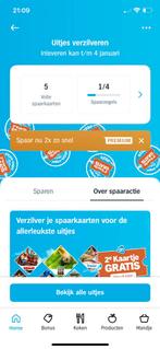 Spaarkaarten uitjes actie AH, Tickets en Kaartjes, Drie personen of meer, Kortingsbon