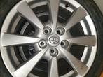 toyota avensis 4 velgen met goodyear winterbanden, Auto-onderdelen, Banden en Velgen, Ophalen, Gebruikt, 16 inch, Winterbanden