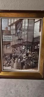 Antieke Richards Boston Print, Ophalen of Verzenden