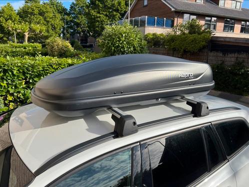 TE HUUR dakkoffer Hapro €45, Auto diversen, Dakkoffers, Zo goed als nieuw, Ophalen