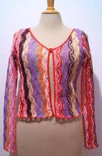 Ibiza fijn gehaakt fleurige top/vestje van Encuentro! S/M, Kleding | Dames, Tops, Maat 38/40 (M), Overige kleuren, Verzenden, Zo goed als nieuw