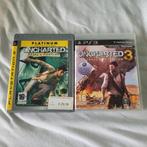 2 games van Uncharted PS3, Avontuur en Actie, 1 speler, Ophalen of Verzenden, Zo goed als nieuw