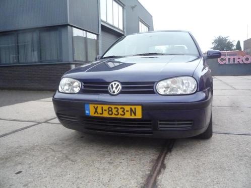 Volkswagen Golf 1.6 Cabriolet 74KW AUT 1999 Blauw, Auto's, Volkswagen, Particulier, Golf, Centrale vergrendeling, Elektrische ramen