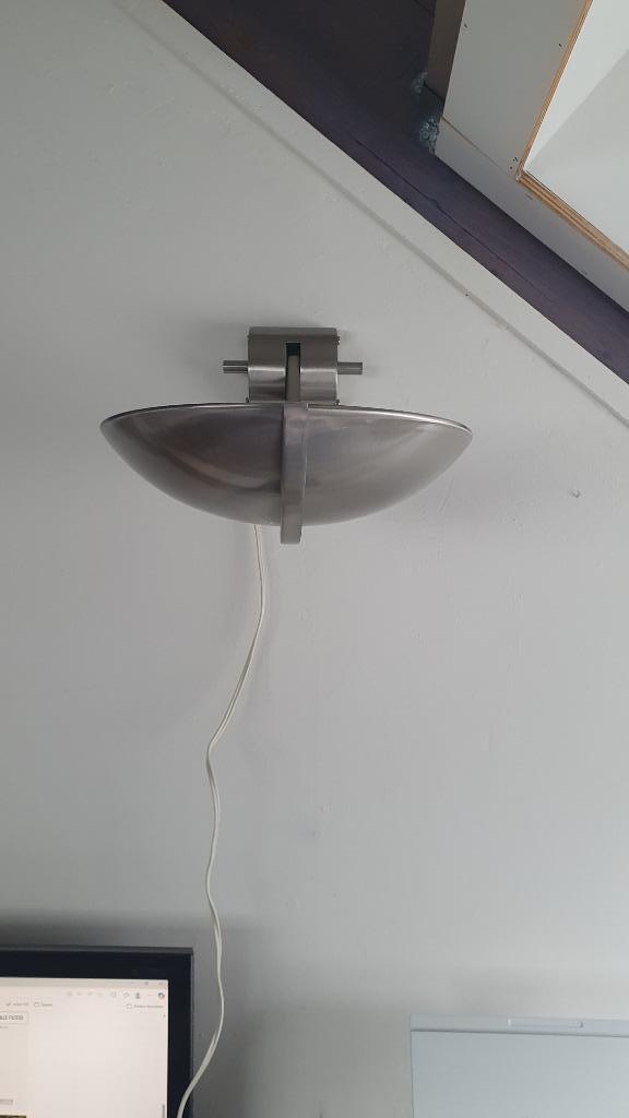 uplighter voor aan de muur, Huis en Inrichting, Lampen | Vloerlampen, Zo goed als nieuw, Minder dan 100 cm, Metaal, Ophalen of Verzenden