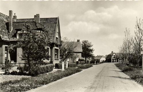 Nieuwe Schans, Zuideinde - ongelopen, Verzamelen, Ansichtkaarten | Nederland, Ongelopen, Utrecht, 1940 tot 1960, Ophalen of Verzenden