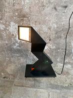 Jaren 80 Zig Zag tafellamp, Post Modern, Kunststof, Gebruikt, Ophalen of Verzenden