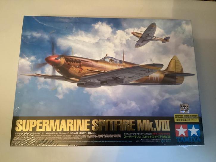 1:32 supermarine Spitfire Mk. VIII, Hobby en Vrije tijd, Modelbouw | Vliegtuigen en Helikopters, Nieuw, Vliegtuig, Groter dan 1:72