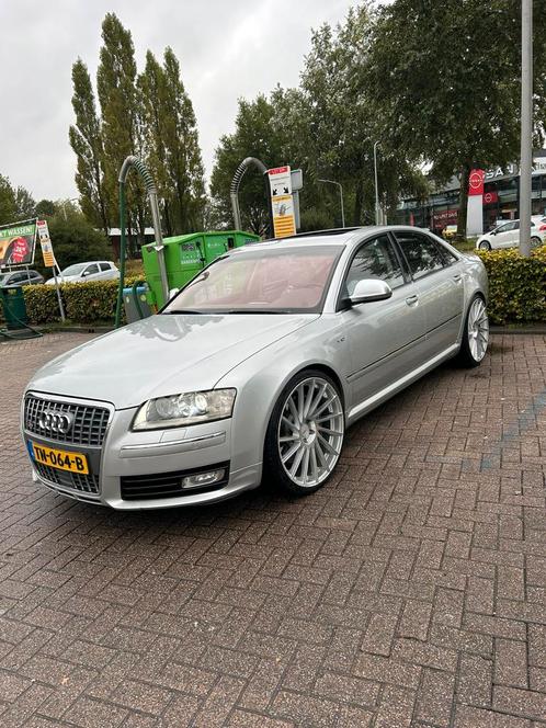 Audi S8 5.2 - VOL OPTIES - UNIEK, Auto's, Audi, Bedrijf, S8, Benzine, G, Sedan, Automaat, Geïmporteerd, Zilver of Grijs, Vierwielaandrijving