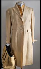 Pauw 5 lange blazer koetsiersjas 42 linnen/zijde, Verzenden, Maat 42/44 (L), Pauw, Zo goed als nieuw