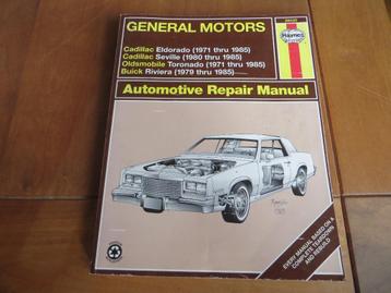 Haynes manual Cadillac Eldorado, Seville, Oldsmobile, Buick beschikbaar voor biedingen