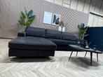 ZGAN Kingsize Velvet Velours Hoekbank - Bruin - 315 x 195, Ophalen, Hoekbank, 300 cm of meer, Zo goed als nieuw