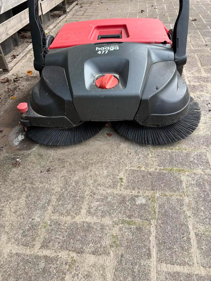 Haaga 477 Veegmachine, Tuin en Terras, Veegmachines, Gebruikt, Ophalen