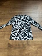 Leuk truiyje met zebra motief, Ophalen of Verzenden, Zo goed als nieuw, Maat 36 (S), Zwart