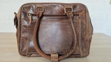 Vintage Brown Messenger bag HV Polo Active Trails beschikbaar voor biedingen