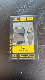 HDMI naar DVI KABEL 1.8M 4K UHD ADAPTER NIEUW, Computers en Software, Pc- en Netwerkkabels, Ophalen of Verzenden, Zo goed als nieuw