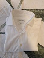 Profuomo - Overhemd Slim Fit - 38 - Wit, Verzenden, Halswijdte 38 (S) of kleiner, Wit, Profuomo