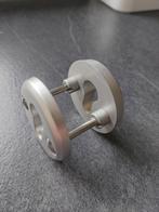 Nemef SKG*** veiligheidsrozet, aluminium, rond 60 mm, Ophalen of Verzenden, Zo goed als nieuw, Rvs, Slot