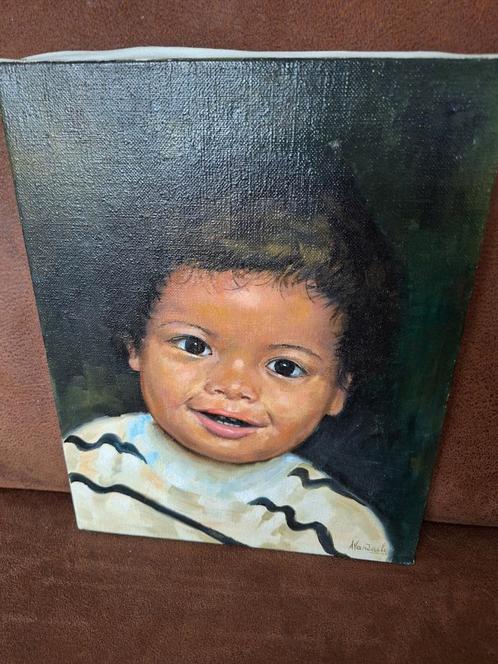 Prachtig portret, Antiek en Kunst, Curiosa en Brocante, Ophalen of Verzenden