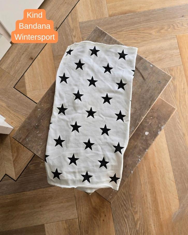 Kids bandana wintersport, Kinderen en Baby's, Kinderkleding | Mutsen, Sjaals en Handschoenen, Nieuw, Sjaal, Jongen of Meisje, 110 t/m 116