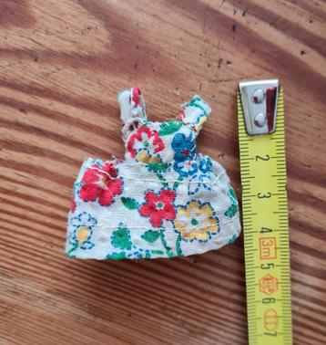 Vintage MINIATUUR JURKJE ca.4cm MINI overgooiertje beschikbaar voor biedingen