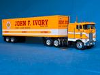 Peterbilt 352 & trailer John Ivory! Nieuw&doos! KIJK!, Hobby en Vrije tijd, Modelauto's | 1:50, Ophalen of Verzenden, Nieuw, Bus of Vrachtwagen