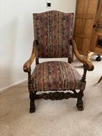 Antieke stoel met leeuwenpoten, Antiek en Kunst, Antiek | Meubels | Stoelen en Banken, Ophalen