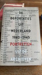 Marten Jongman - De deportaties uit Nederland 1940-1945, Ophalen of Verzenden, Zo goed als nieuw, Marten Jongman; Raymund Schütz; Guus Luijters