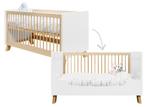 Bopita Lisa Ledikant en Meegroeibed 70x140 + Matras etc!, Kinderen en Baby's, Kinderkamer | Bedden, Ophalen, Gebruikt, 70 tot 85 cm