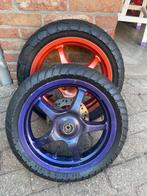 Yamaha Aerox Velgen met Nieuwe Banden, Ophalen of Verzenden, Overige typen, Yamaha