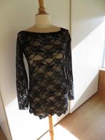 ,,HUNKEMOLLER Bodique,,Mooie kanten tuniek/blouse. Nieuw !, Kleding | Dames, Verzenden, Zwart, Maat 42/44 (L), Nieuw