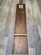 Sjoelbak compleet met schijven, Hobby en Vrije tijd, Gezelschapsspellen | Bordspellen, Ophalen, Gebruikt