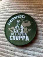 Gave patch Sjoerdphoto get to da choppa, Ophalen, Landmacht, Embleem of Badge