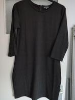 Liz Devy dames jurk antraciet grijs met 3/4de mouwen, Liz Devy, Maat 42/44 (L), Ophalen of Verzenden, Zo goed als nieuw