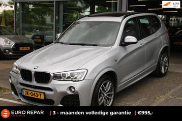 BMW X3 XDrive20i High Executive M-PAKKET PANO-DAK NL-AUTO NA beschikbaar voor biedingen
