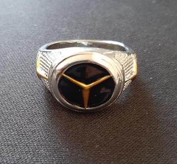 Ring met Mercedes logo maat 20.5 mm beschikbaar voor biedingen