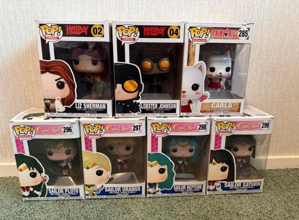 Funko pops, Ophalen, Zo goed als nieuw